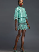 Blouse & Mini Skirt