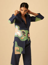 UNDEFINED APPLIQUE JACKET & PANTS SET