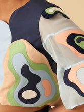 VARIEGATED TOP & TROUSER SET