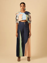 VARIEGATED TOP & TROUSER SET
