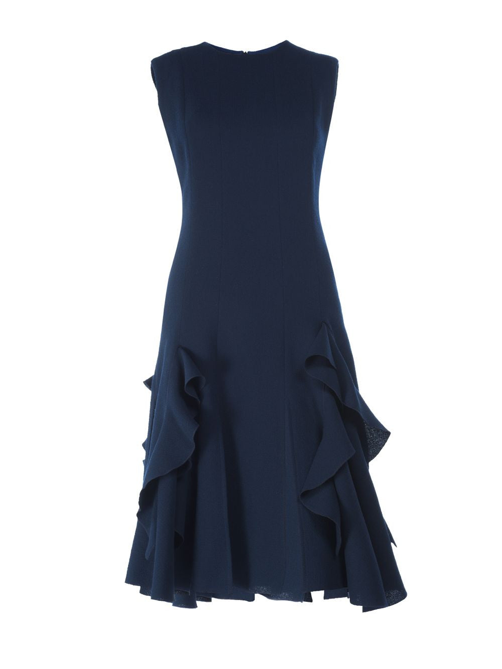 Ruffled Midi Dress