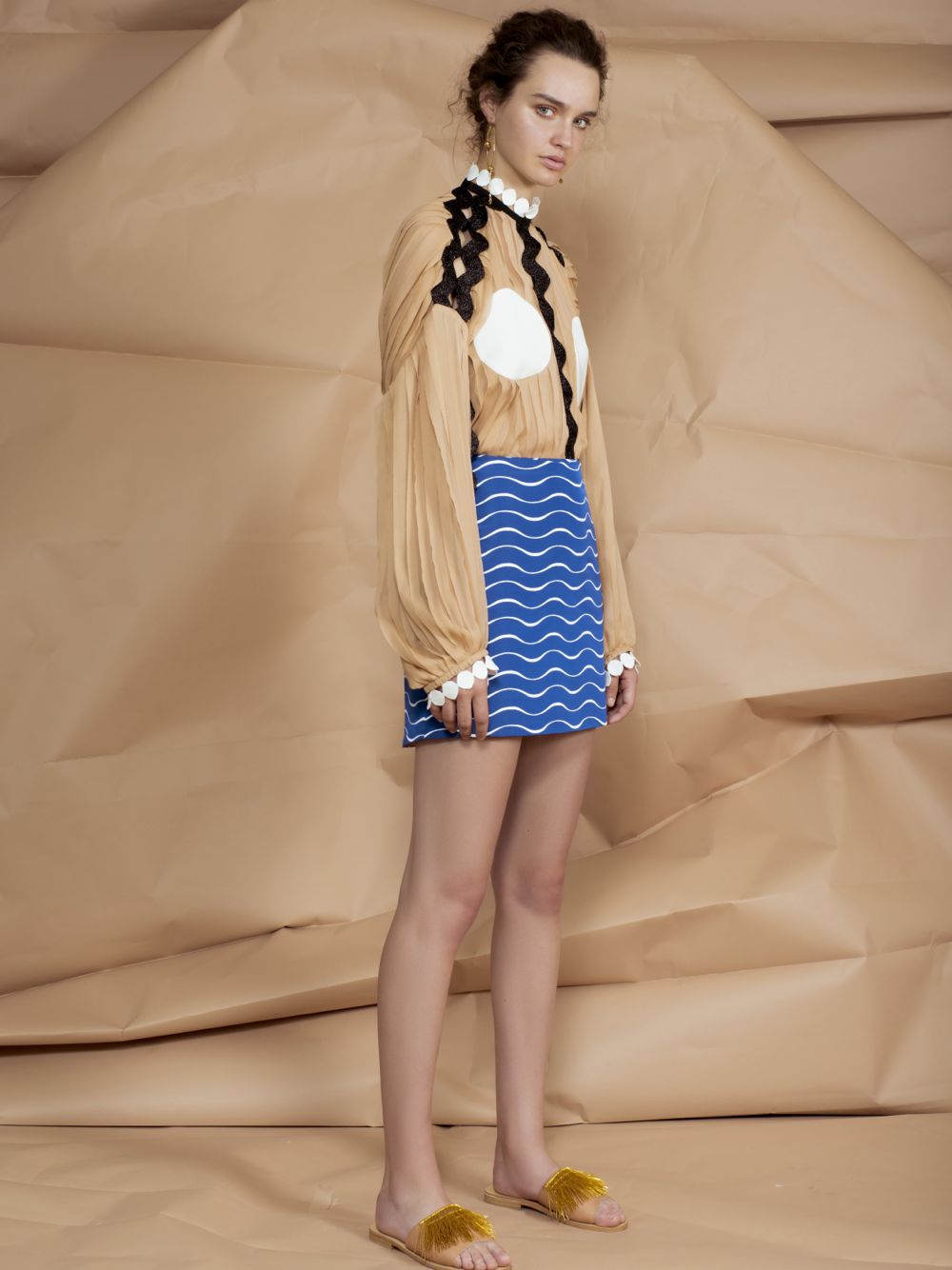 Douala Blouse & Dim Skirt