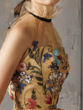 Embroidered Ball Gown