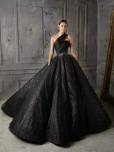 Voluminous Glitter Gown