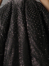 Voluminous Glitter Gown