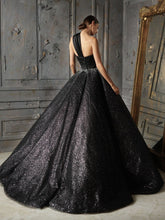 Voluminous Glitter Gown