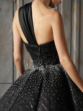 Voluminous Glitter Gown