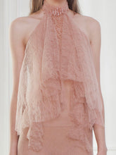 Lace Tulle Gown
