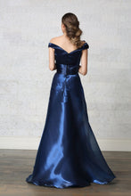 Draped Ball Gown