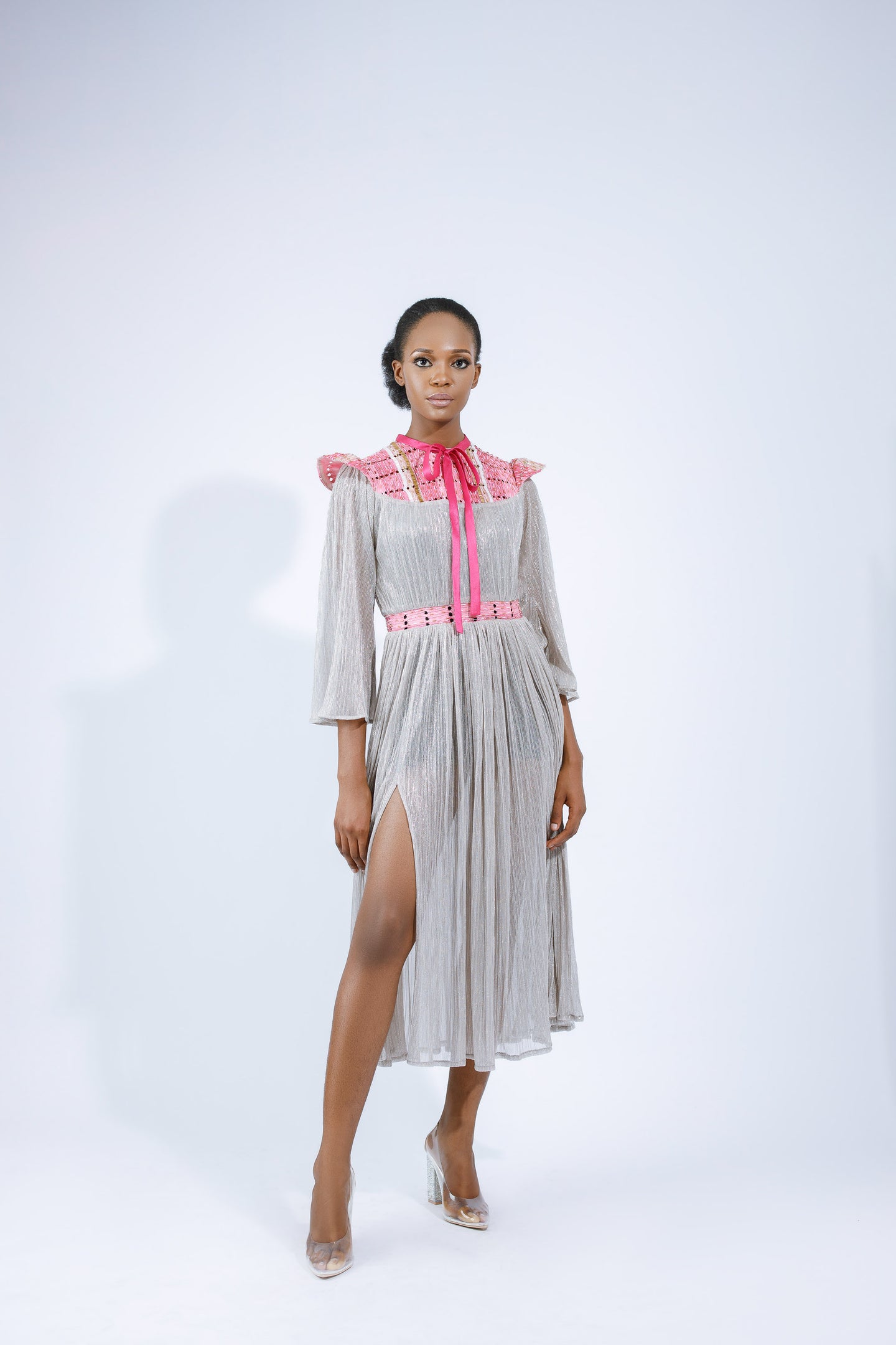 rhea midi dress Ecru Rhea Maxi Dress