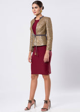 GOLD SEQUINED JACKET