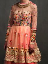 EMBELLISHED BLOUSE WITH SKIRT