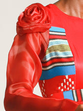 Zita- Hand Woven Silk Dress