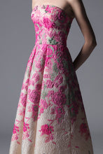 EMBROIDERED BODICE DRESS