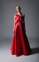DRAMATIC BOW GOWN
