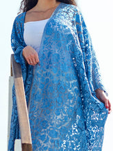 Embroidered Caftan Dress