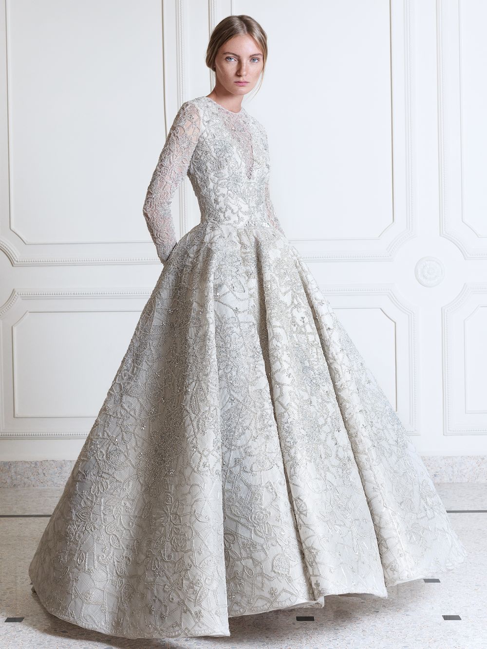 Fully Embroidered Dress World Wide Couture Fully Embroidered Dress World Wide Couture