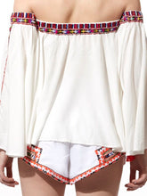 Embroidered Top & Shorts