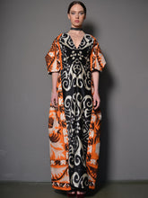 Silk Caftan Dress