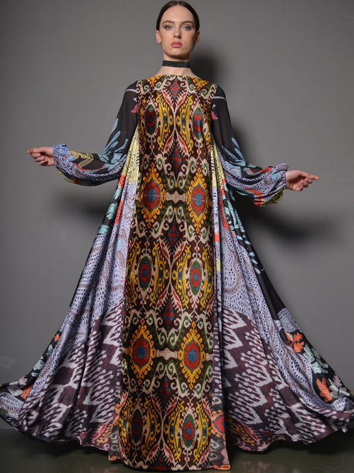 Flowing Silk Dress