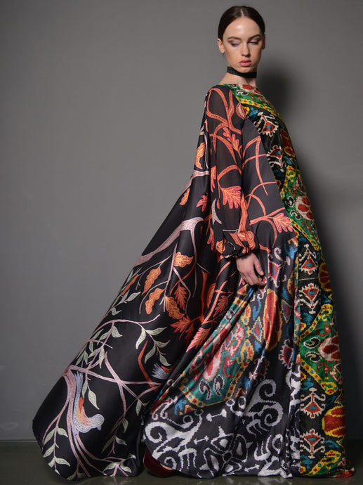 Flowing Silk Dress