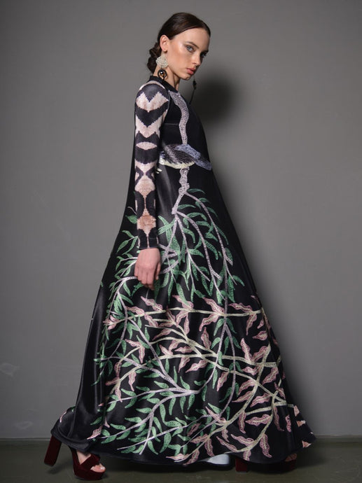 Silk Velvet Dress