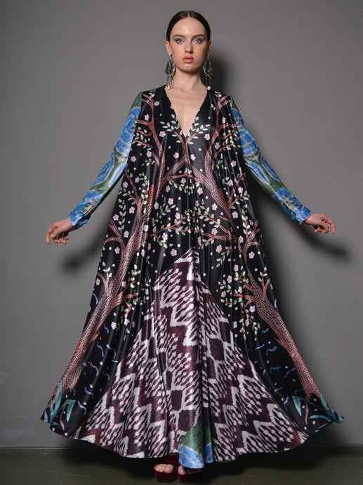 Silk Velvet Dress