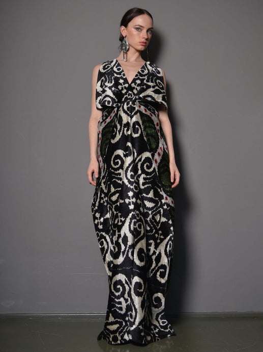 Silk Ikat Dress