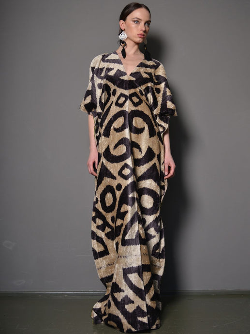 Silk Ikat Dress