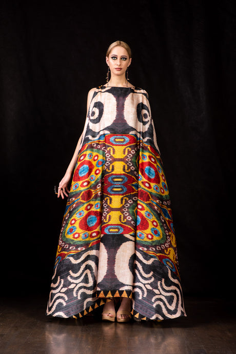 Long Dress Versatile Multi-Wear kaftan caftan by fashion designer Afroditi Hera