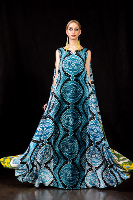 Long Versatile Multi-Wear Dress by fashion designer Afroditi Hera