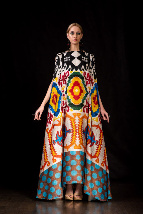 Long Dress Versatile Multi-Wear kaftan caftan by fashion designer Afroditi Hera