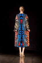 Silk Ikat Kimono Dress