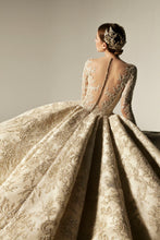 Long-Sleeve Couture Wedding Gown