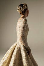 Long-Sleeve Couture Wedding Gown