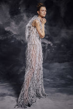 Ostrich Feather Couture Jumpsuit