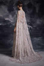 Embroidered Couture Dress & Cape
