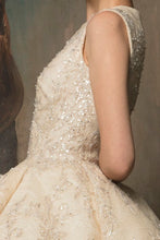 Ivory & Gold Embroidered Couture Dress