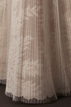 Pleated Ivory Couture Dress