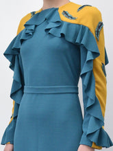 Embellished Crepe Dress