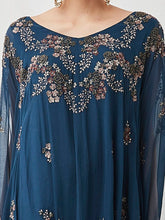 Embroidered Poncho Dress