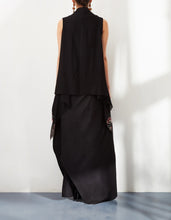 Black Cape with Dress Set