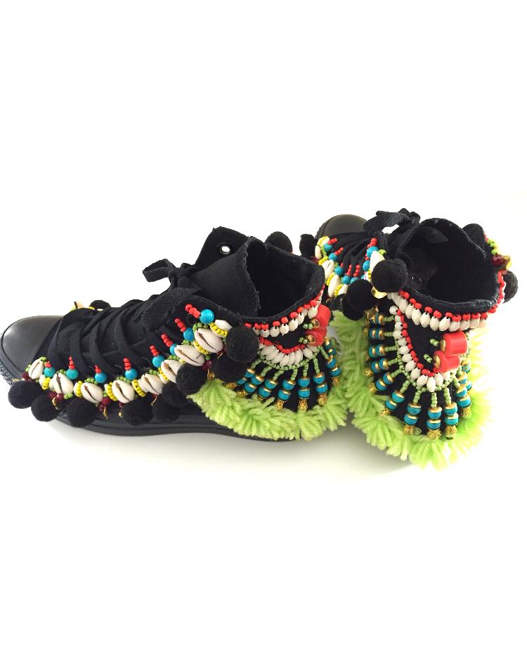 ODELL EMBELLISHED SNEAKERS