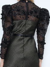 Tweed And Lace Dress