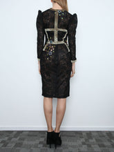 Lace Dress With Embellishments