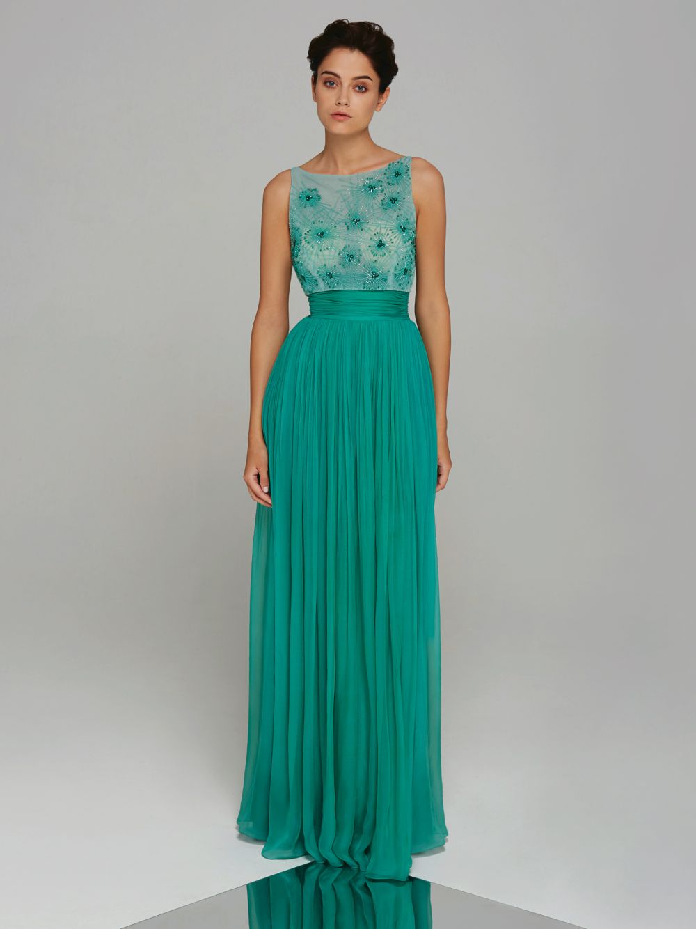 Beaded Top + Chiffon Skirt World Wide Couture Beaded Top + Chiffon Skirt World Wide Couture