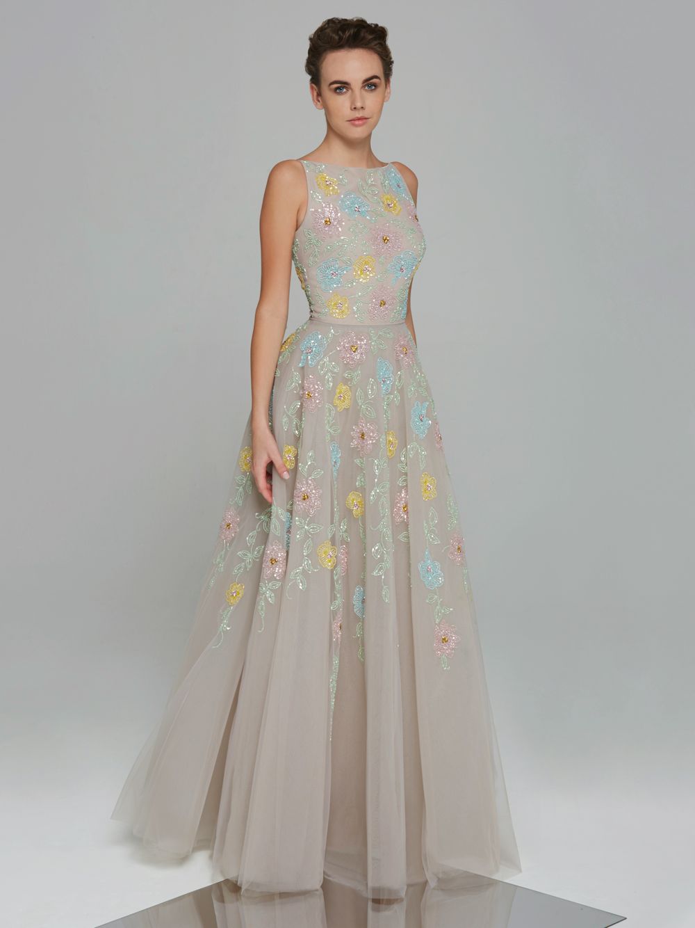 Richly Embellished Volume Gown