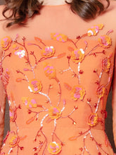 Floral Embellished Gown