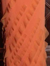 Tubino Dress with Ruffles & Waist Belt