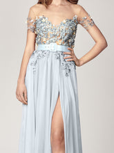 Embellished Chiffon Dress